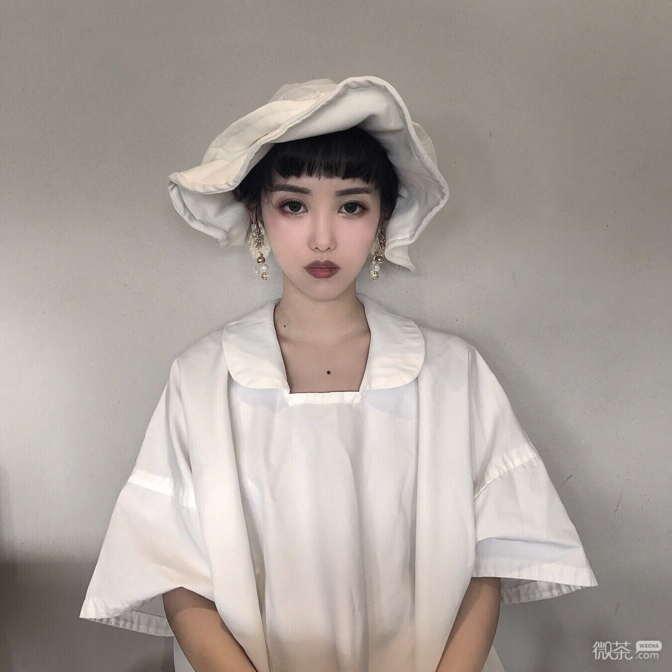 微信清新阳光佛系女头