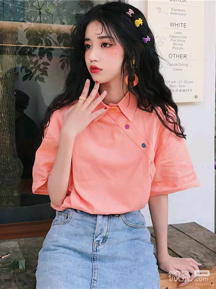 微信小清新清纯阳光女头