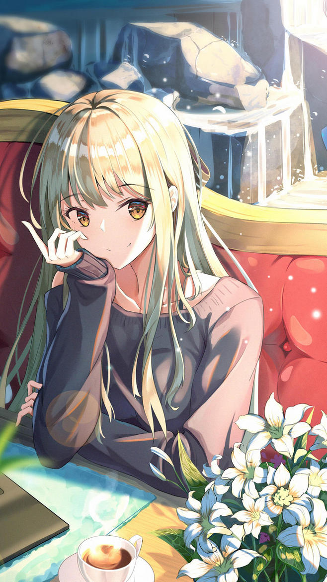 微信清新文艺二次元人物图片