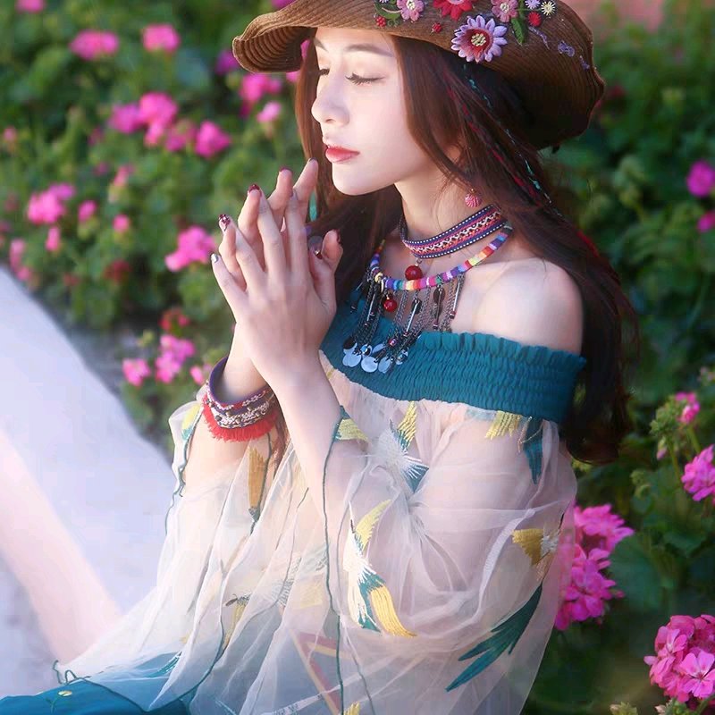 微信清新高颜值时尚女头