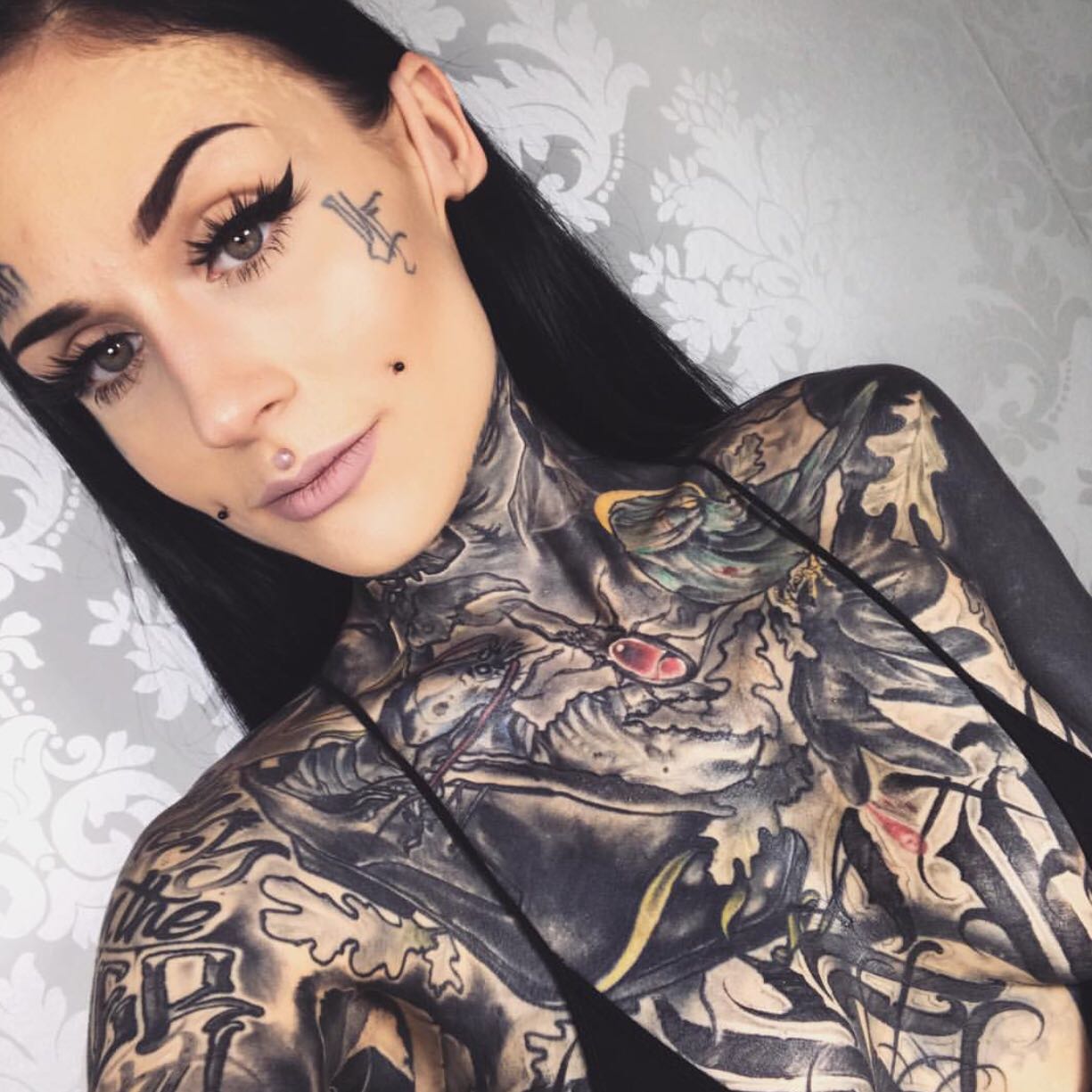 微信清新非主流冷酷女头