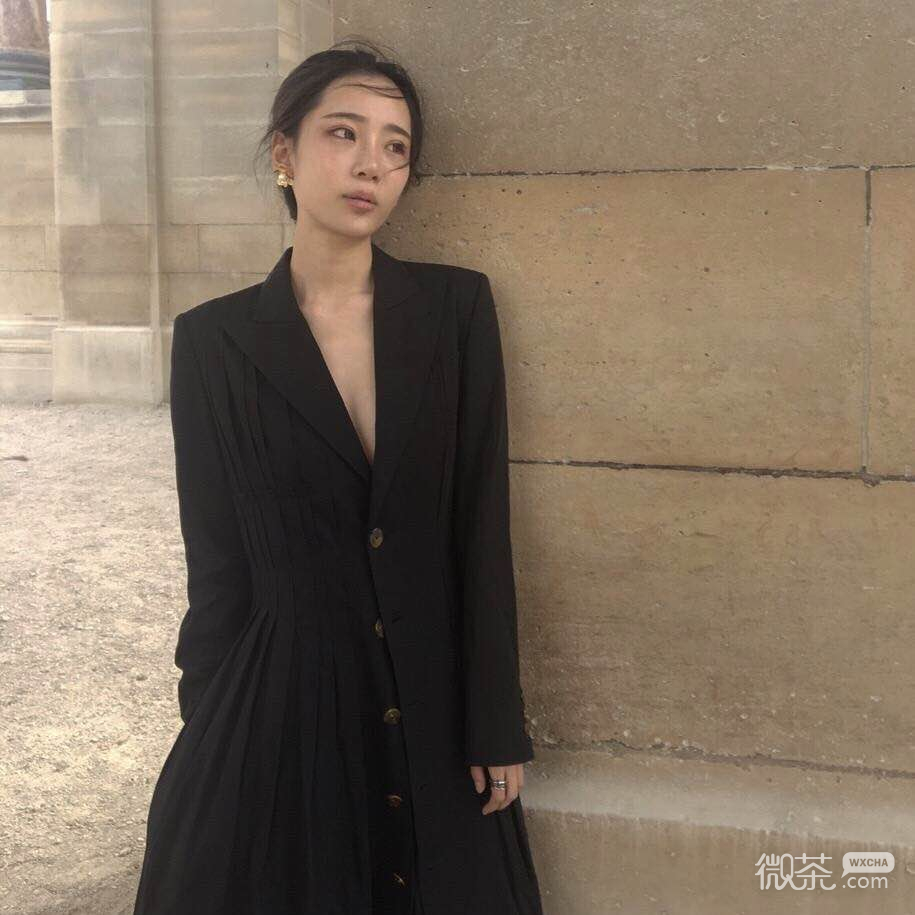 微信森系清纯女头