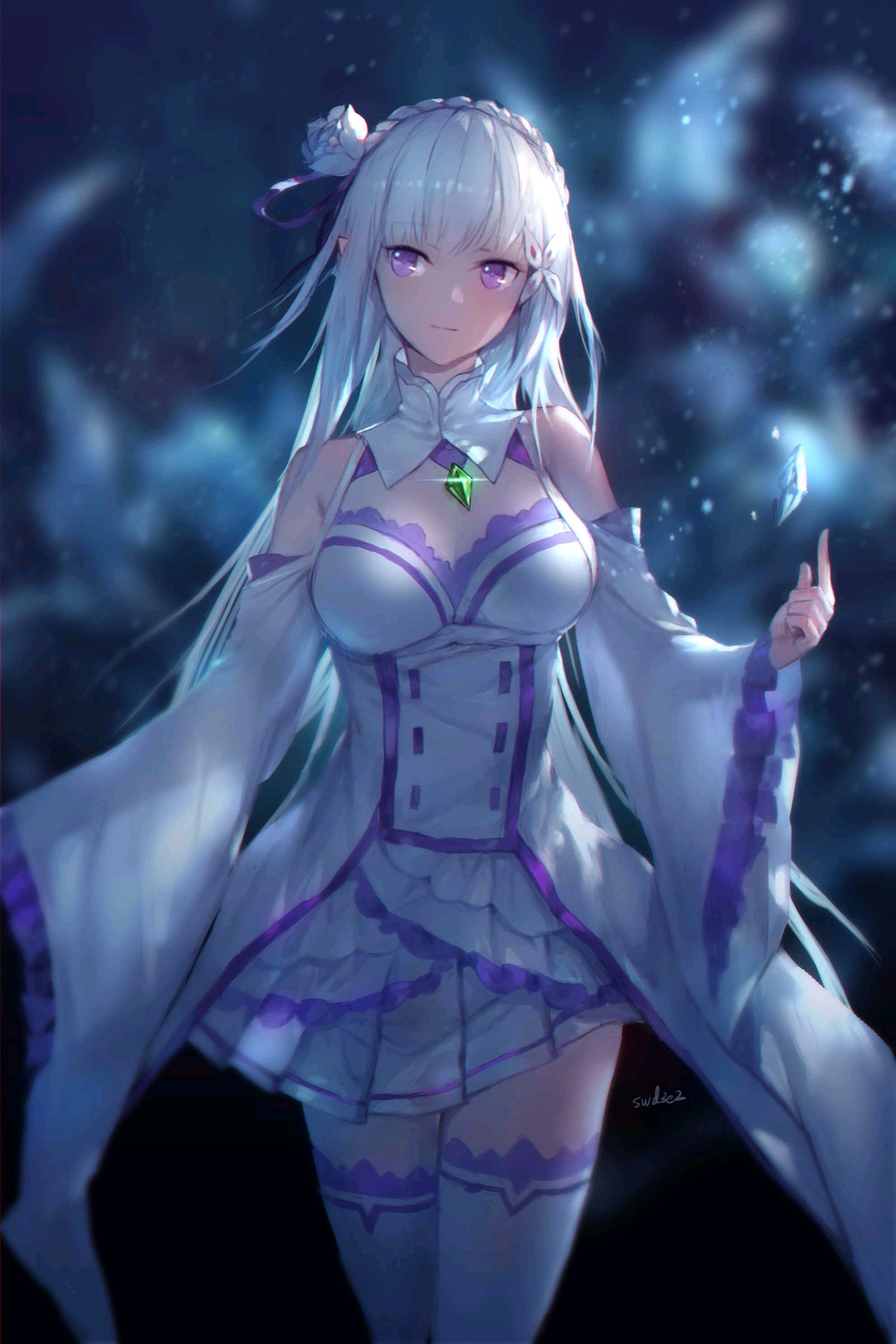 微信蕾姆好看二次元人物图片