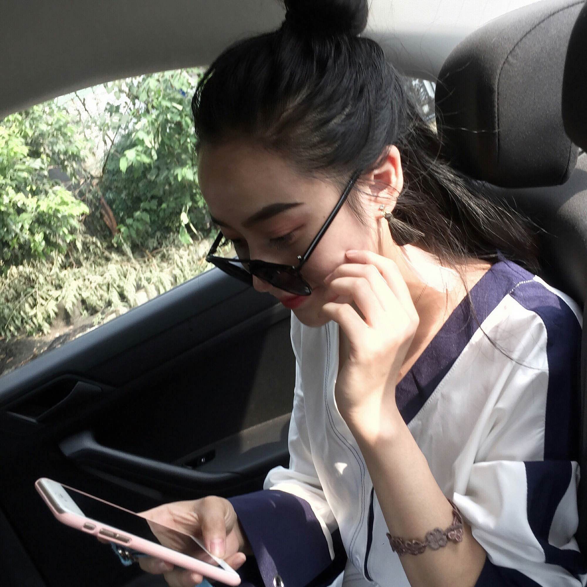 微信小清新阳光青春女头