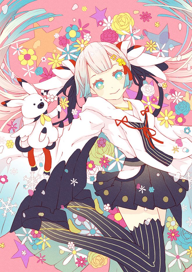 微信清新好看可爱二次元女生图片