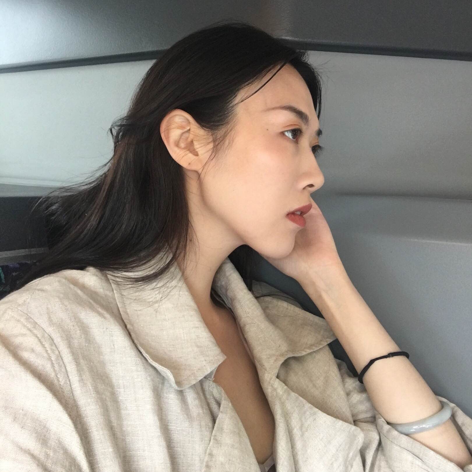 微信森系清纯女头