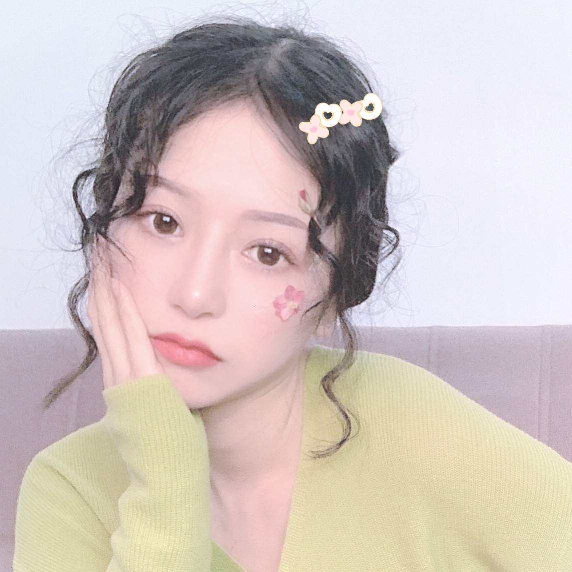 微信清新时尚阳光女头