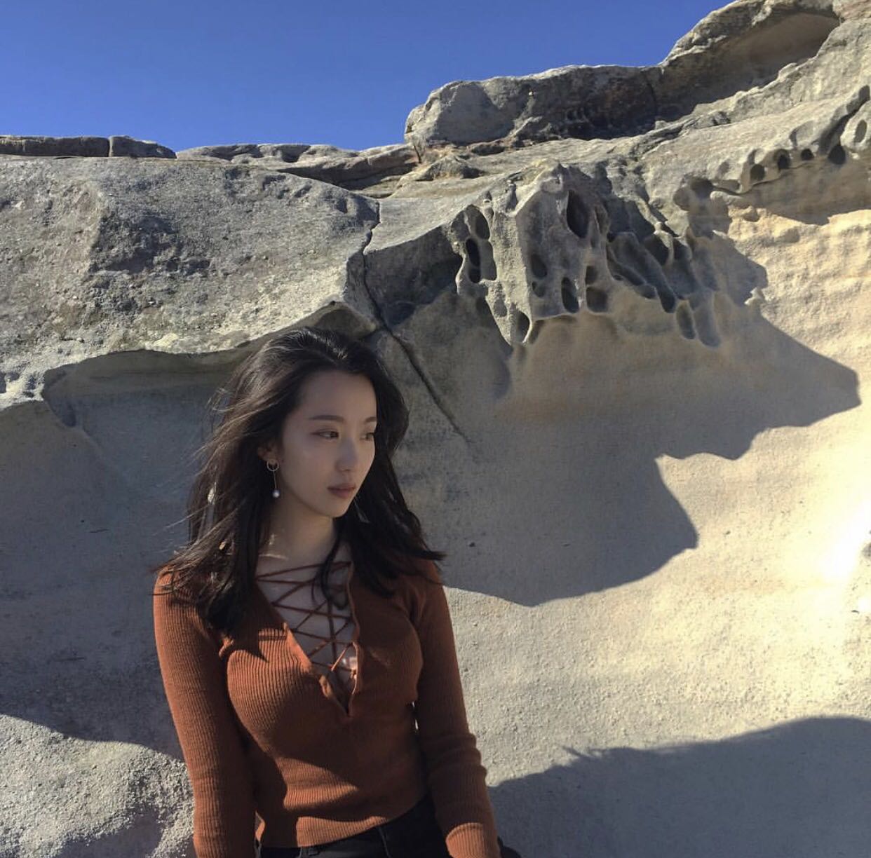 微信清新阳光佛系女头