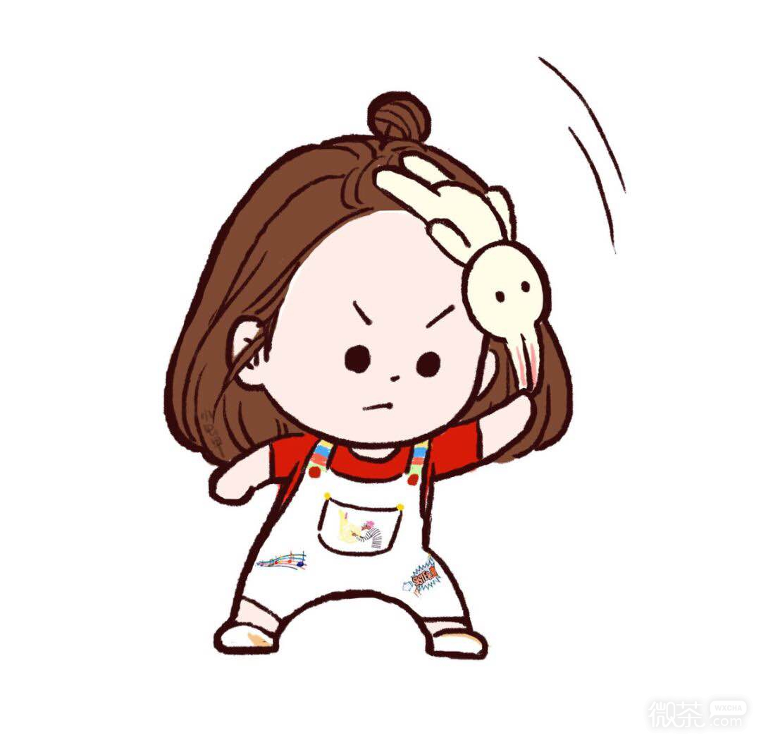 微信可爱萌萌哒情侣头像