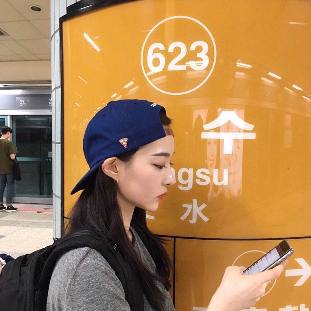 微信森系清纯女头