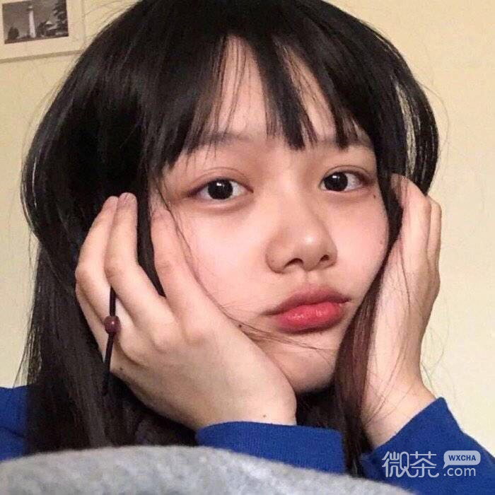 微信阳光粉嫩可爱女头