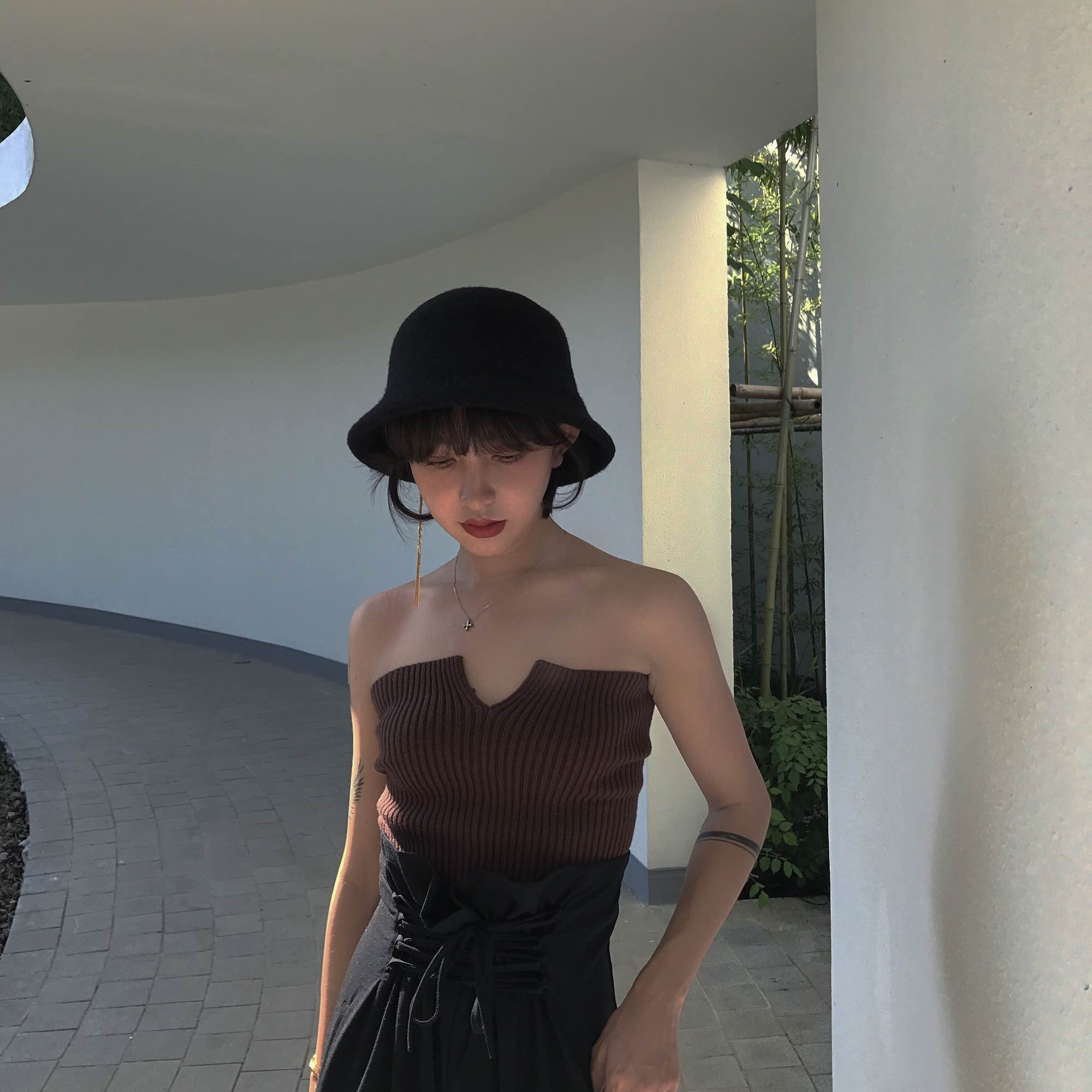 微信森系清纯女头