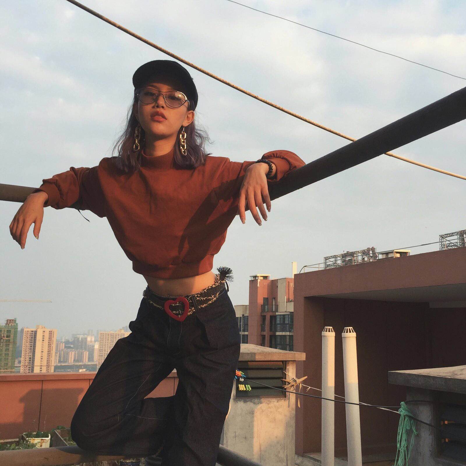 微信森系清纯女头