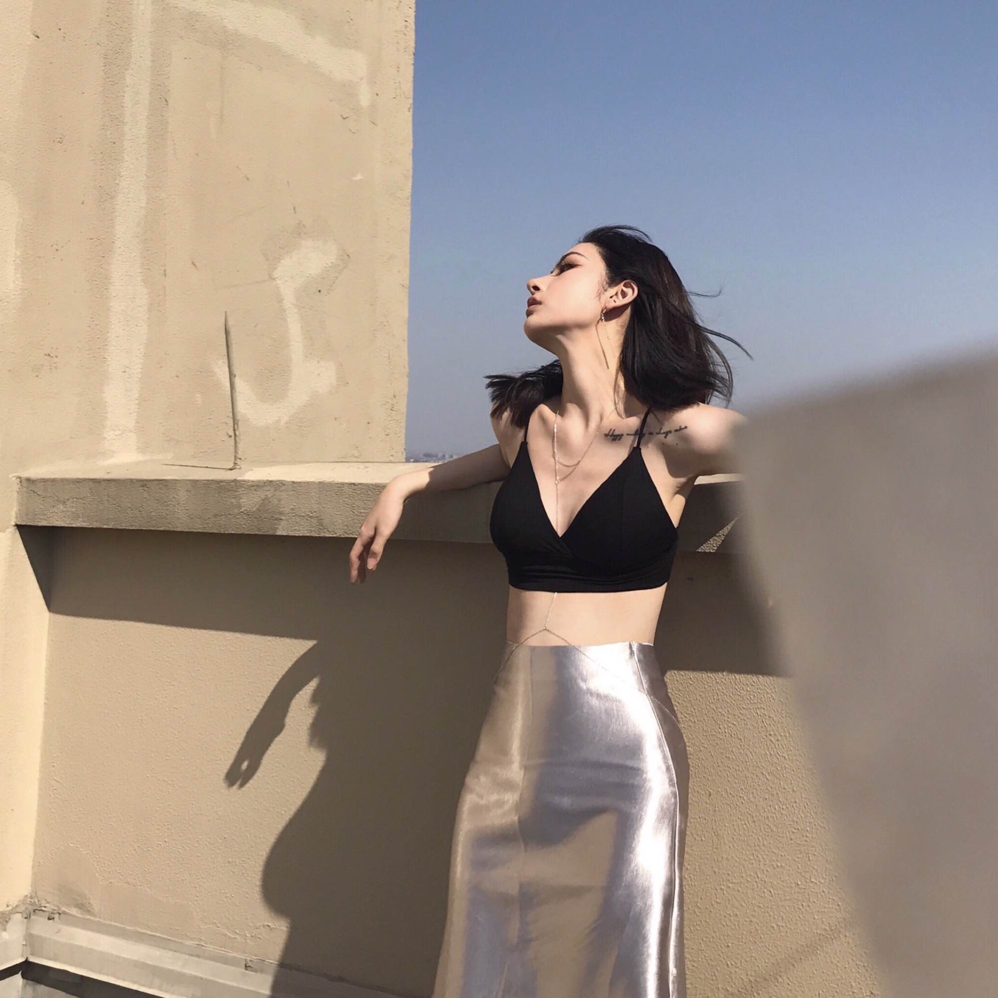 微信森系清纯女头