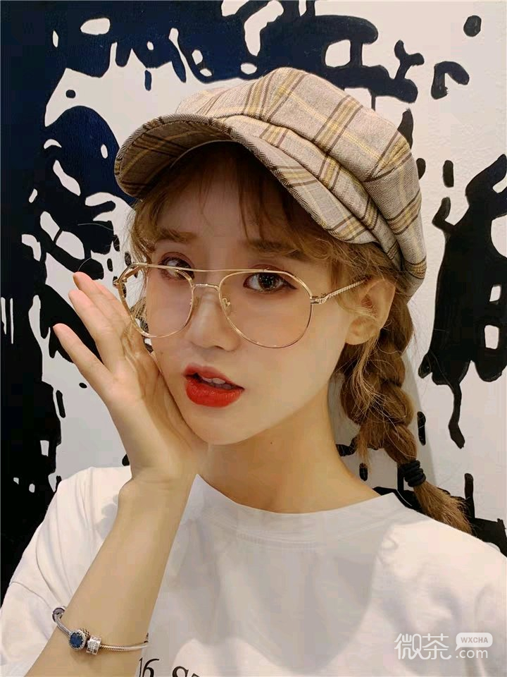 微信小清新清纯阳光女头