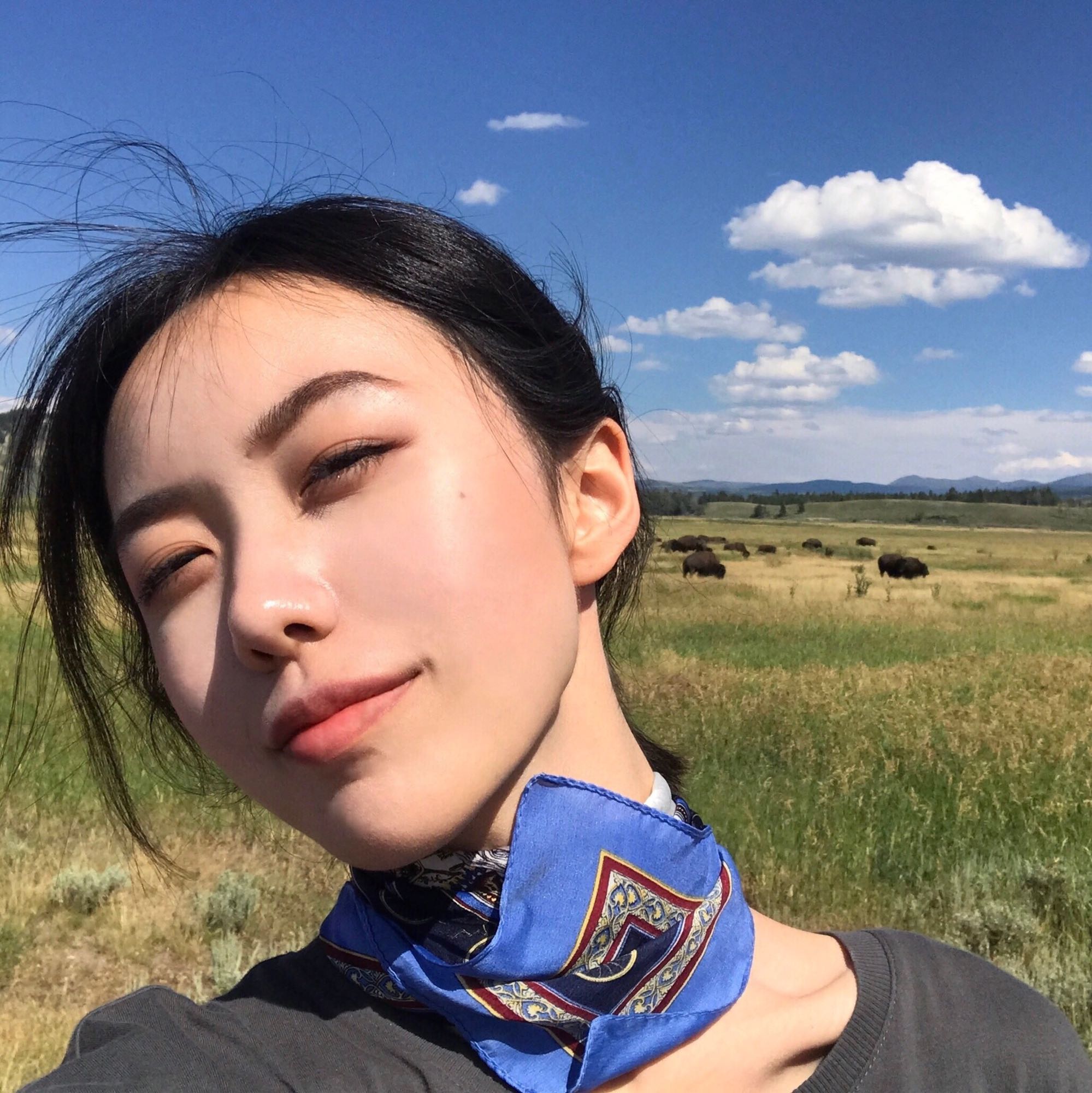 微信森系清纯女头