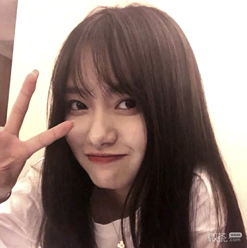 微信阳光清新唯美女头