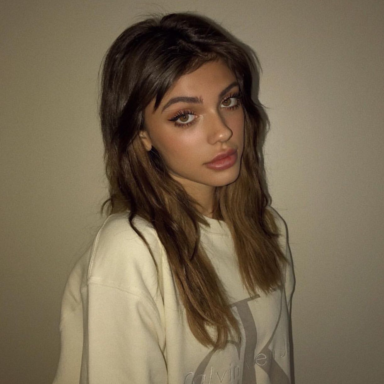 微信清新非主流冷酷女头