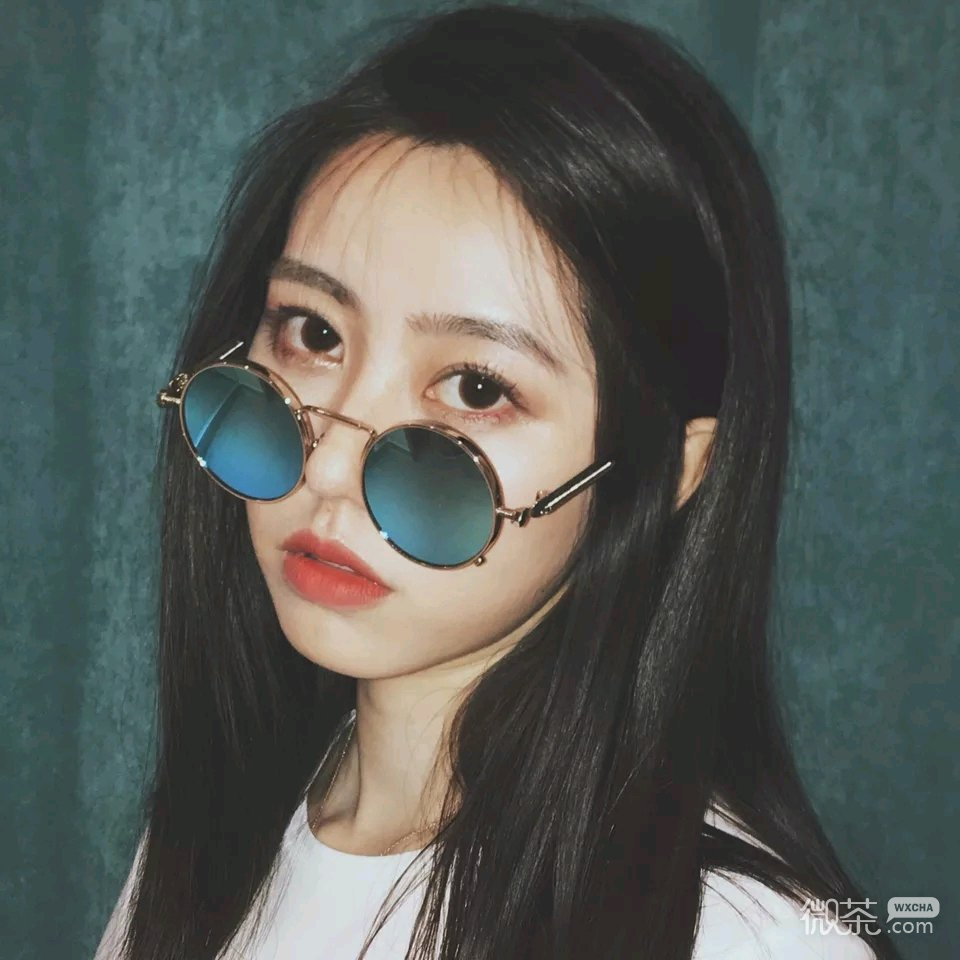 微信小清新清纯阳光女头