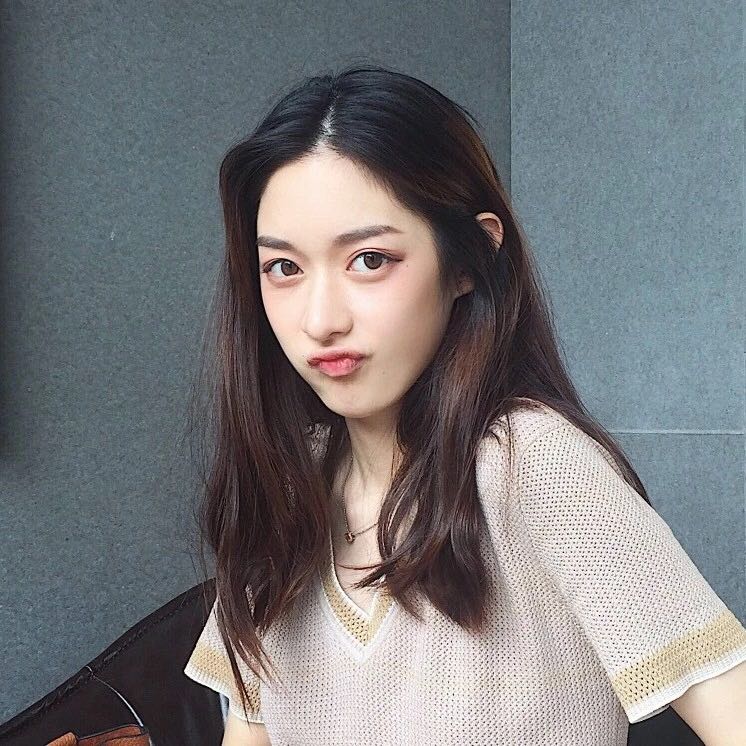 微信佛系简洁女头