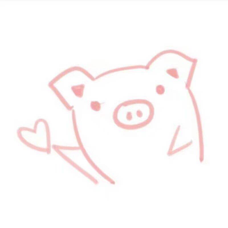 微信可爱简约小人情侣头像