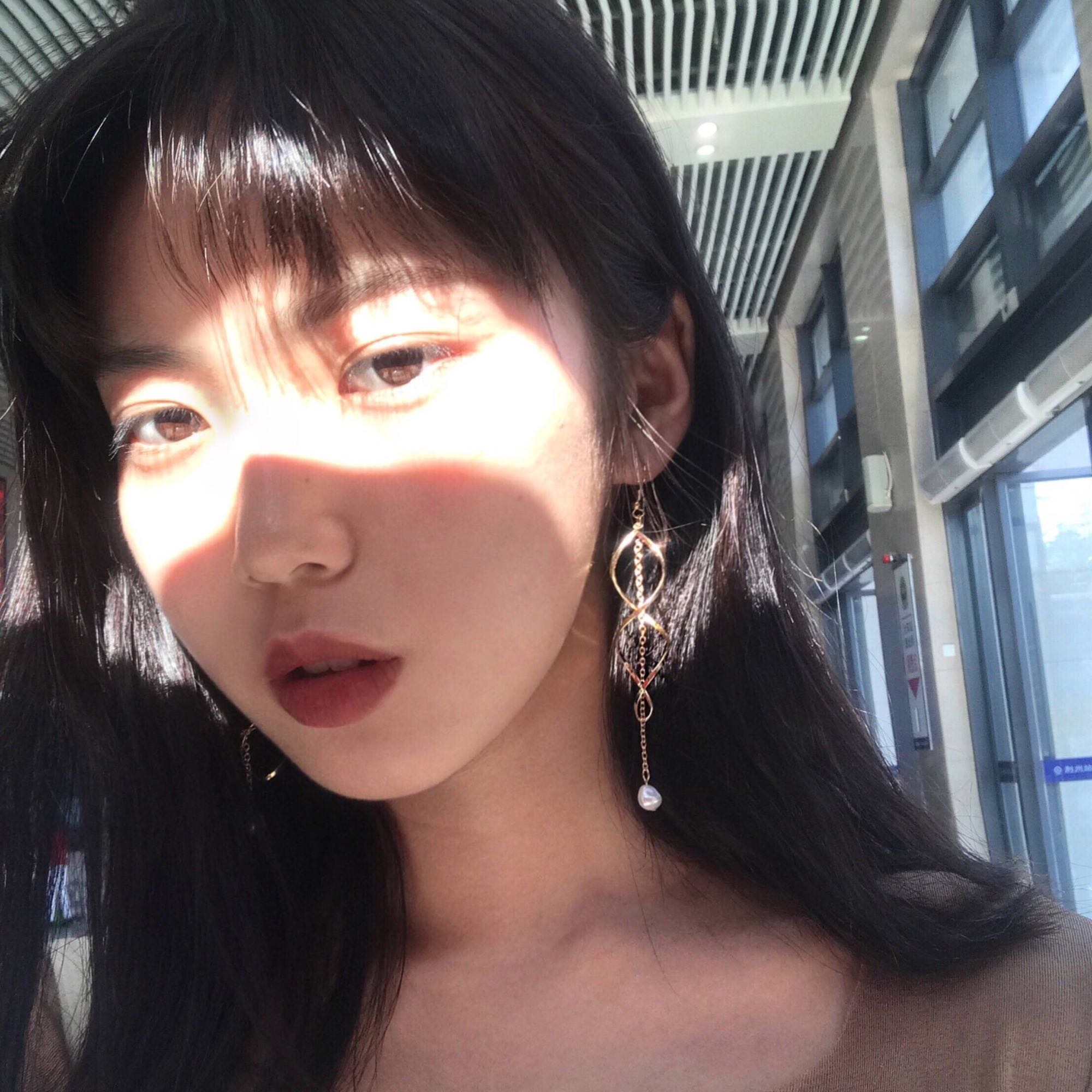 微信佛系简洁女头