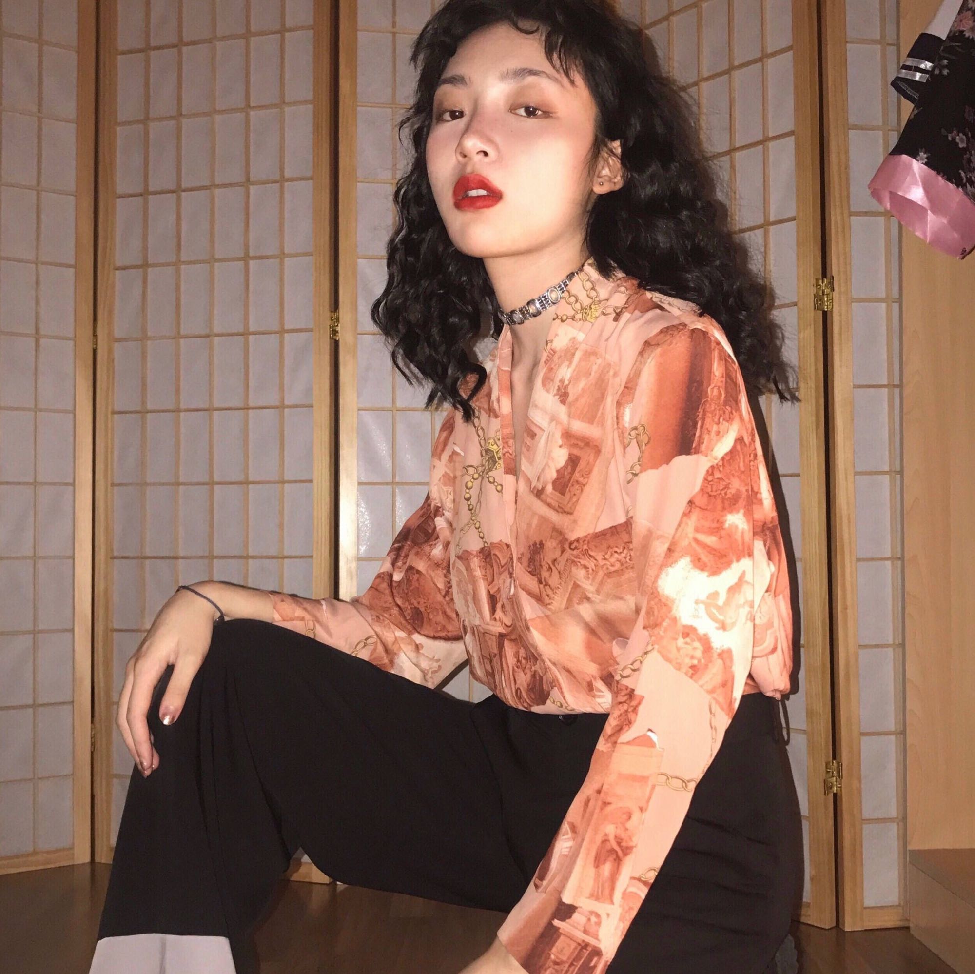 微信冷酷性感气质女头