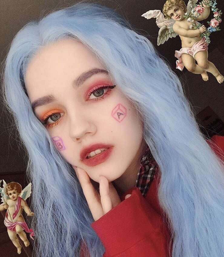 微信清新阳光性感女头