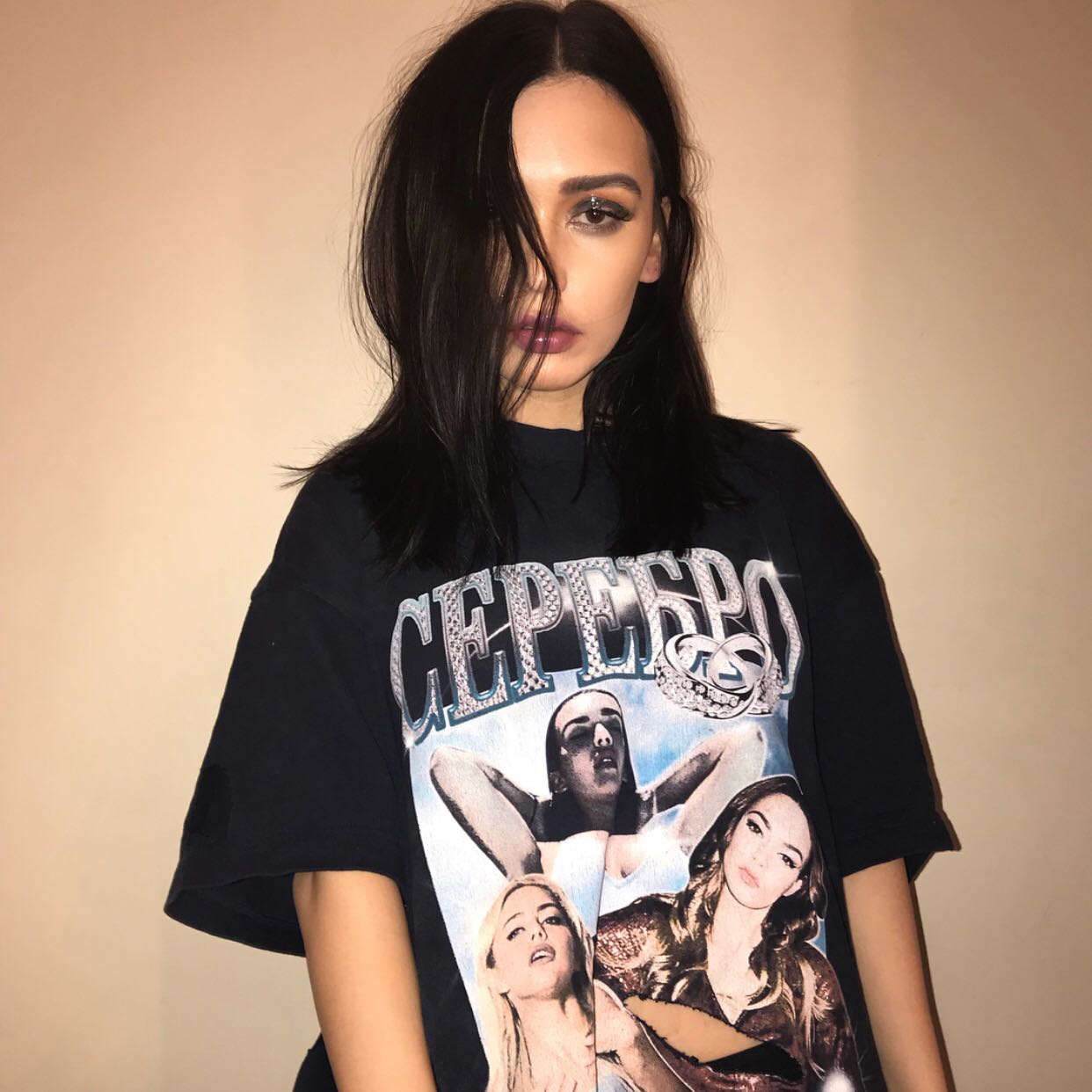 微信清新非主流冷酷女头