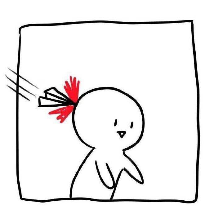 微信可爱简约小人情侣头像