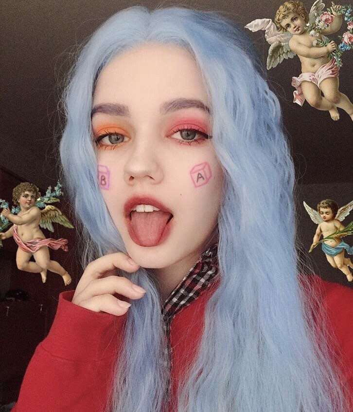 微信清新阳光性感女头