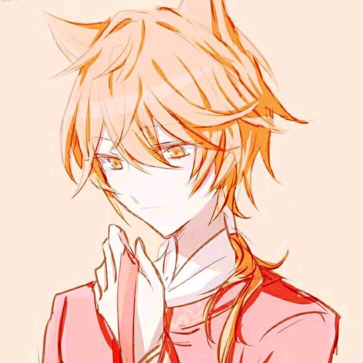 微信可爱简约小人情侣头像