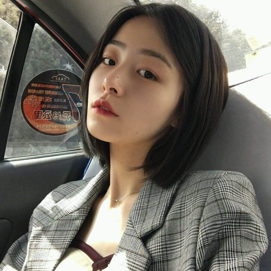 微信森系清纯女头