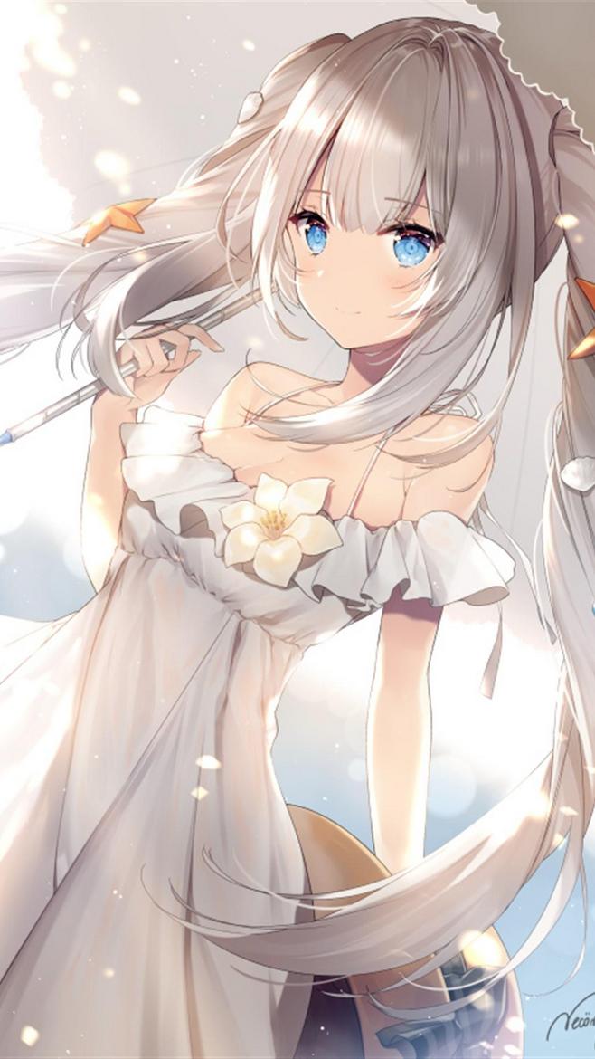 微信清新好看可爱二次元女生图片