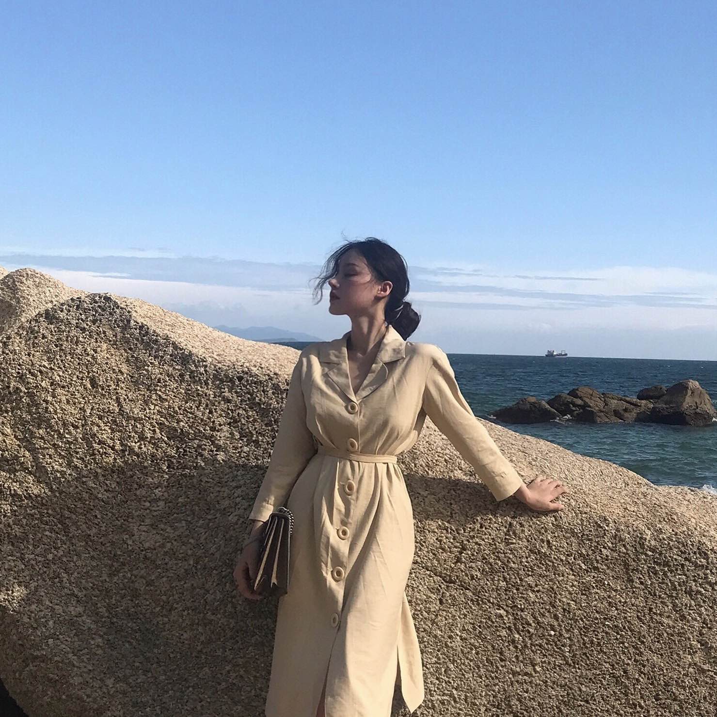 微信森系清纯女头