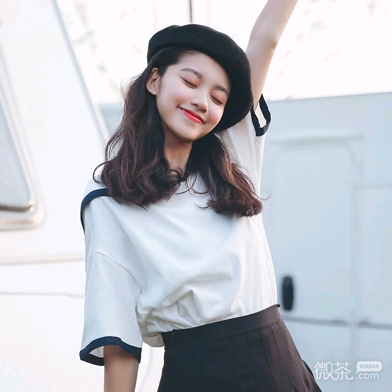 微信清新高颜值时尚女头