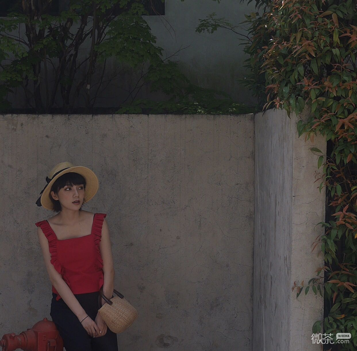 微信清新阳光佛系女头