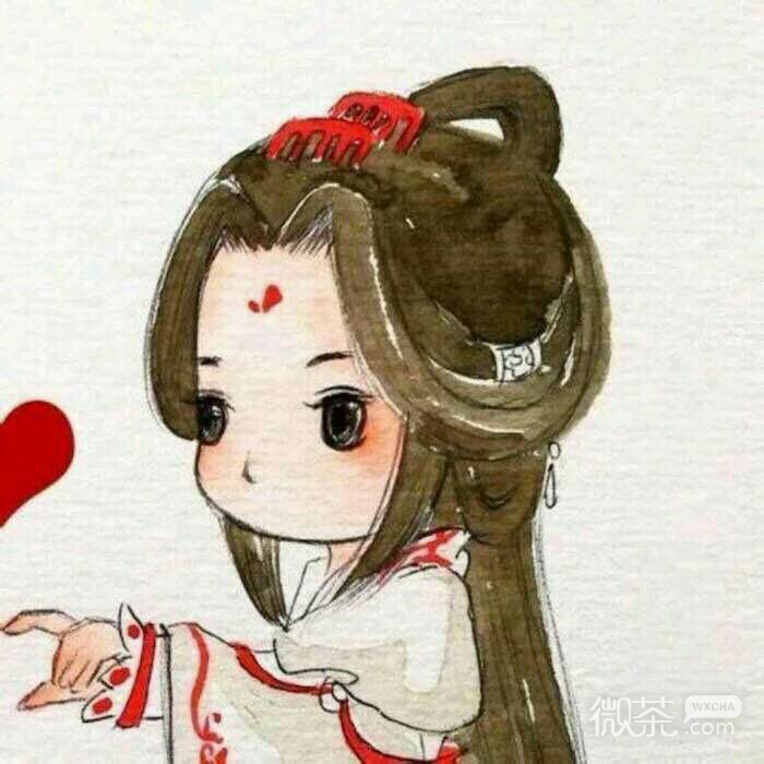微信可爱萌萌哒情侣头像