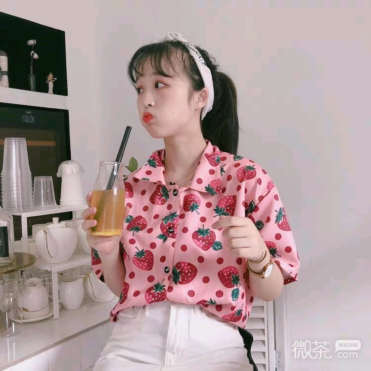 微信小清新清纯阳光女头