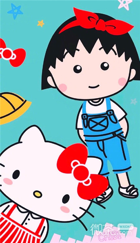 俏皮可爱的樱桃小丸子系列微信图片合集下载