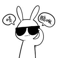 俏皮可爱的卡通兔子系列微信头像合集下载