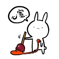 俏皮可爱的卡通兔子系列微信头像合集下载