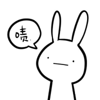 俏皮可爱的卡通兔子系列微信头像合集下载