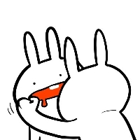 俏皮可爱的卡通兔子系列微信头像合集下载