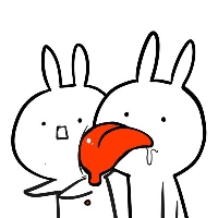 俏皮可爱的卡通兔子系列微信头像合集下载