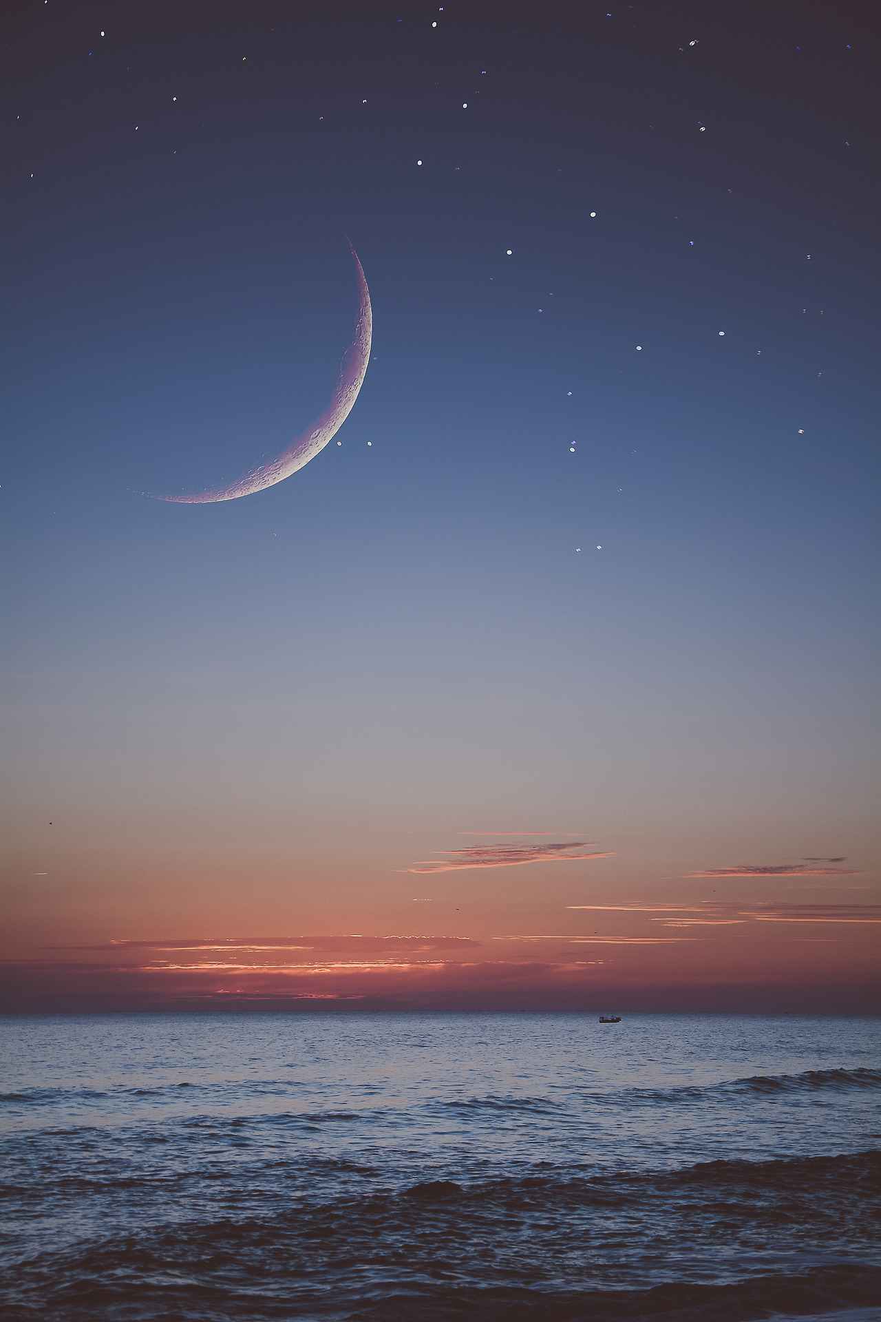 唯美晚霞手机壁纸