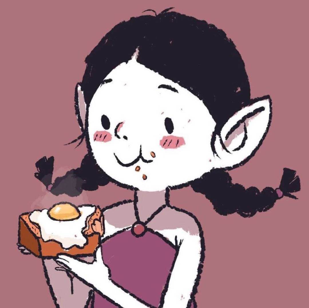 微信可爱简约二次元情侣头像