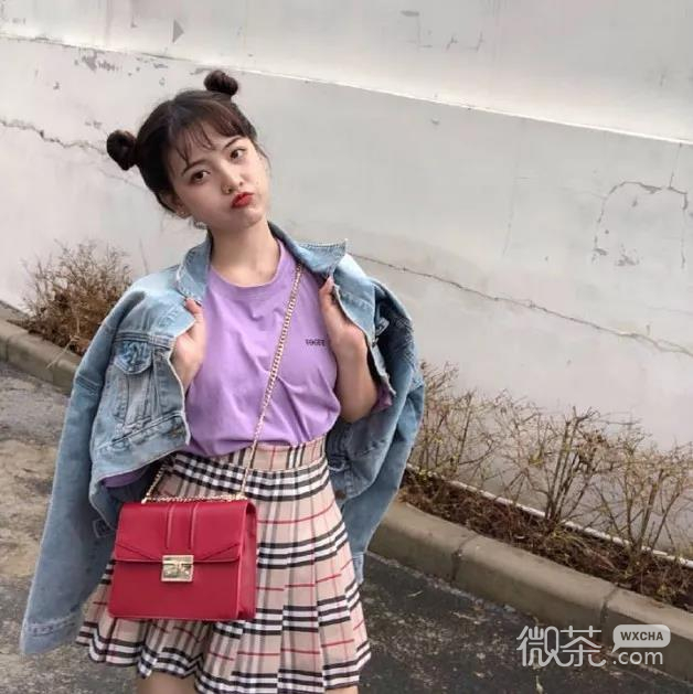 微信森系阳光佛系女头