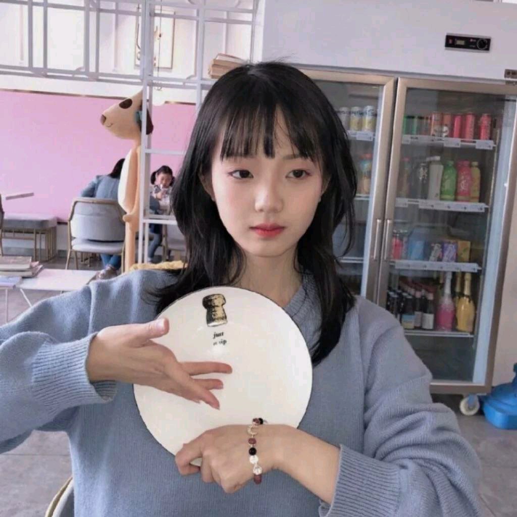 微信阳光清新文艺性感网红女头