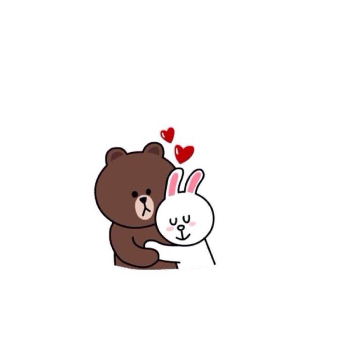 微信可爱简约二次元情侣头像